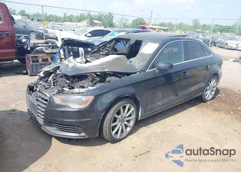 2015 Audi A3 2.0T Premium z USA, uszkodzony, nr VIN WAUEFGFF3F1007100